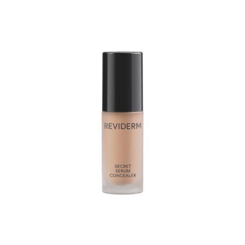 Рідкий консилер з невагомою текстурою та без ефекту маски REVIDERM Secret Serum Concealer 4BG Golden Tan