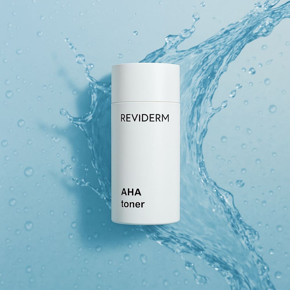 Застосування AHA Toner (Mini) REVIDERM.ua