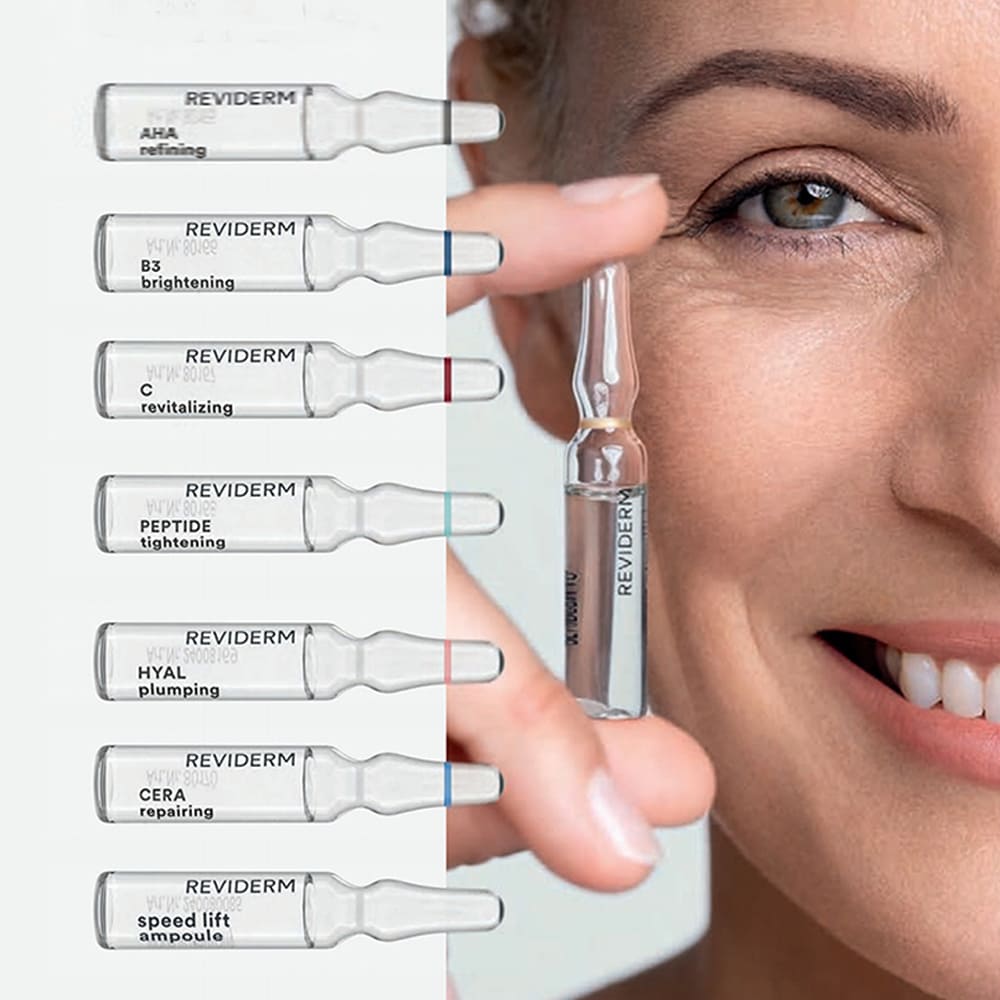 Застосування AHA Refining Ampoule REVIDERM.ua