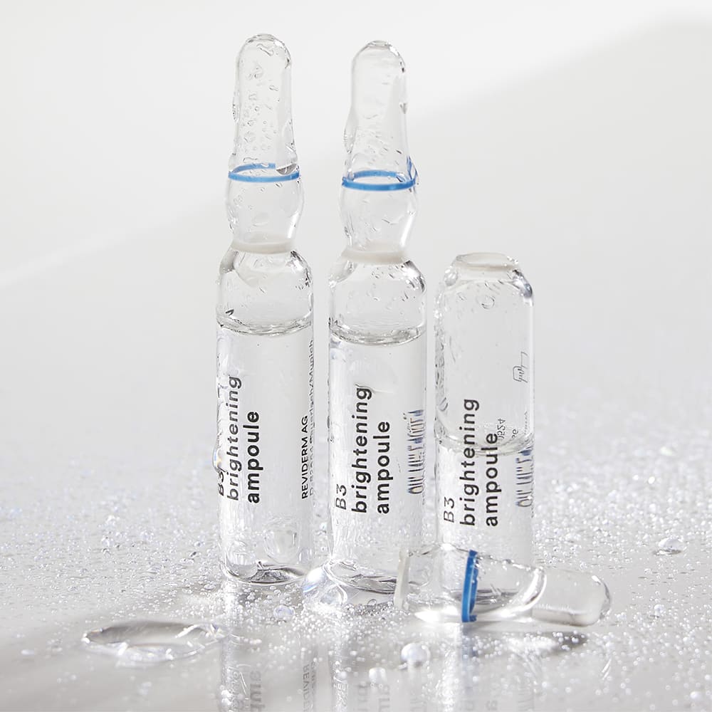 Застосування B3 Brightening Ampoule REVIDERM.ua